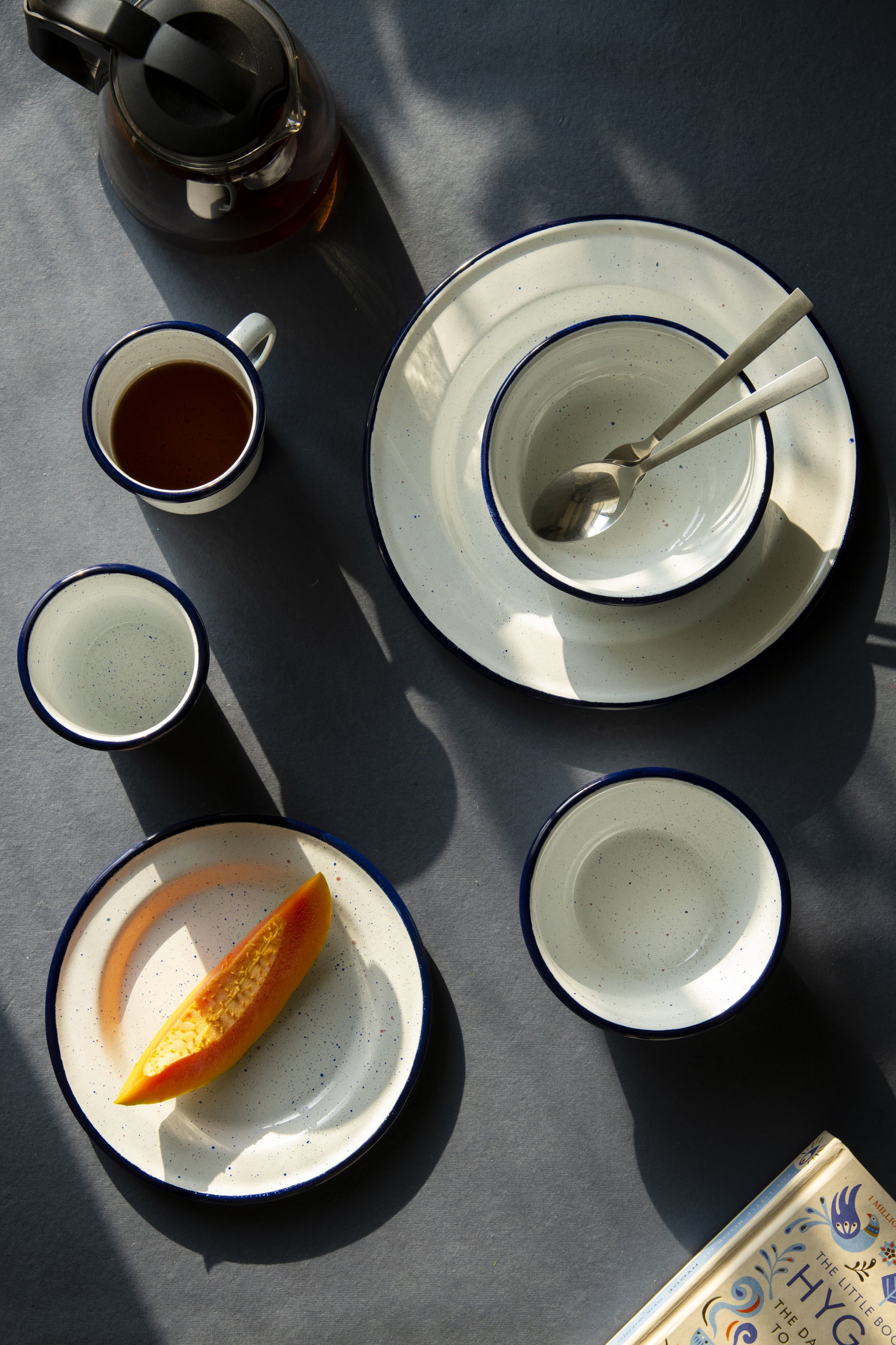 Alpine Enamel dinner set