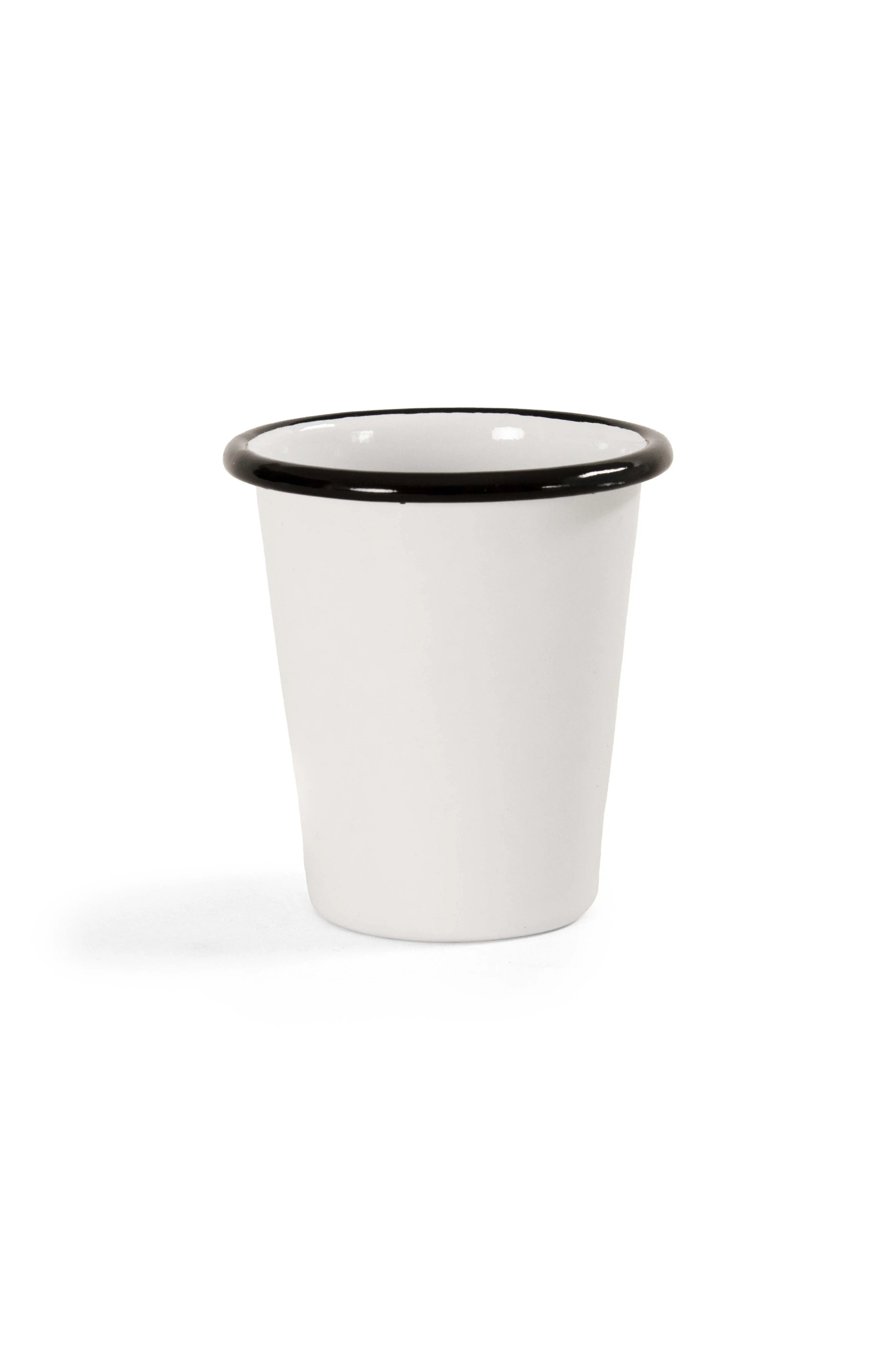 Alpine white enamel tumbler