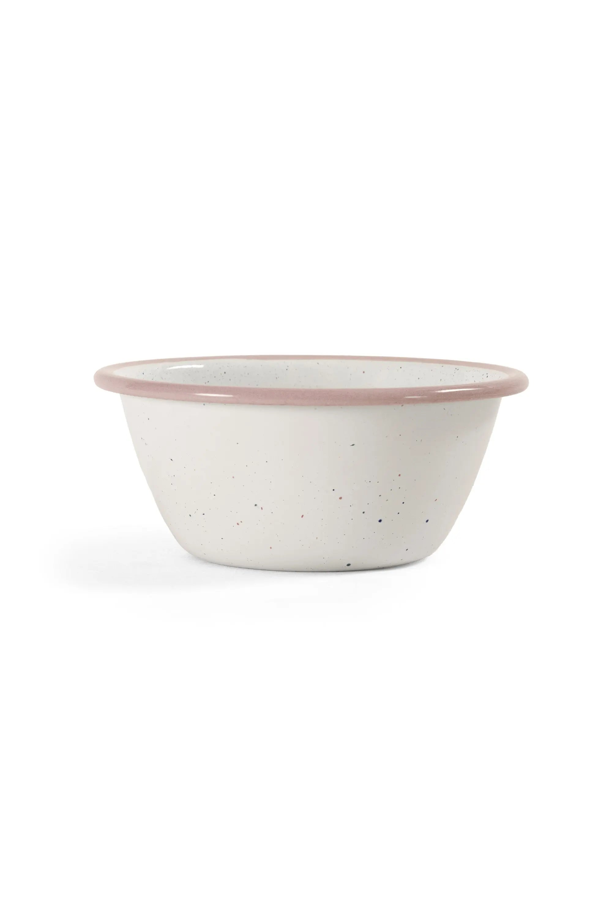 Blush Speckled Enamel Bowl