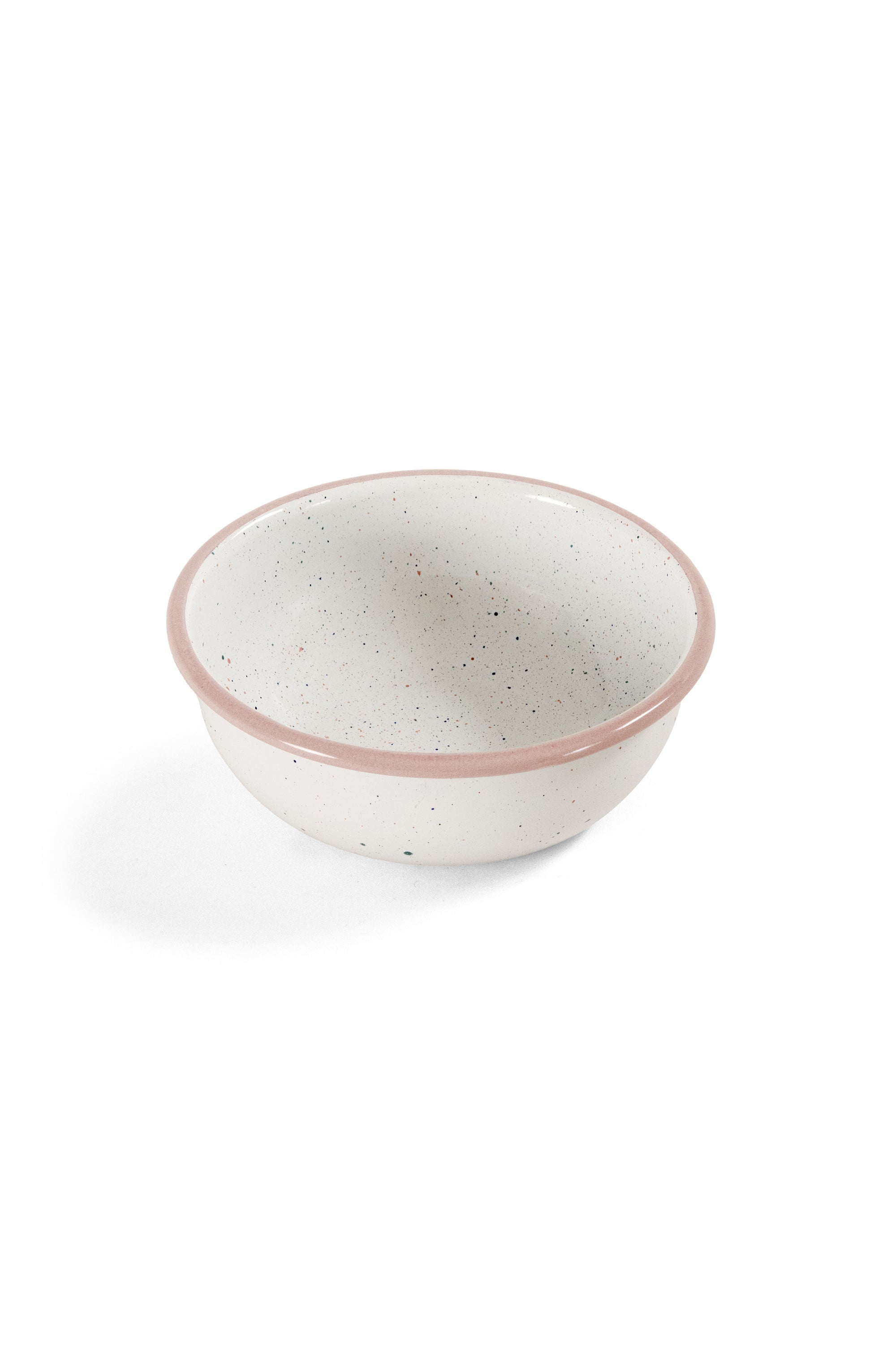 Blush Speckled Enamel Cereal Bowl