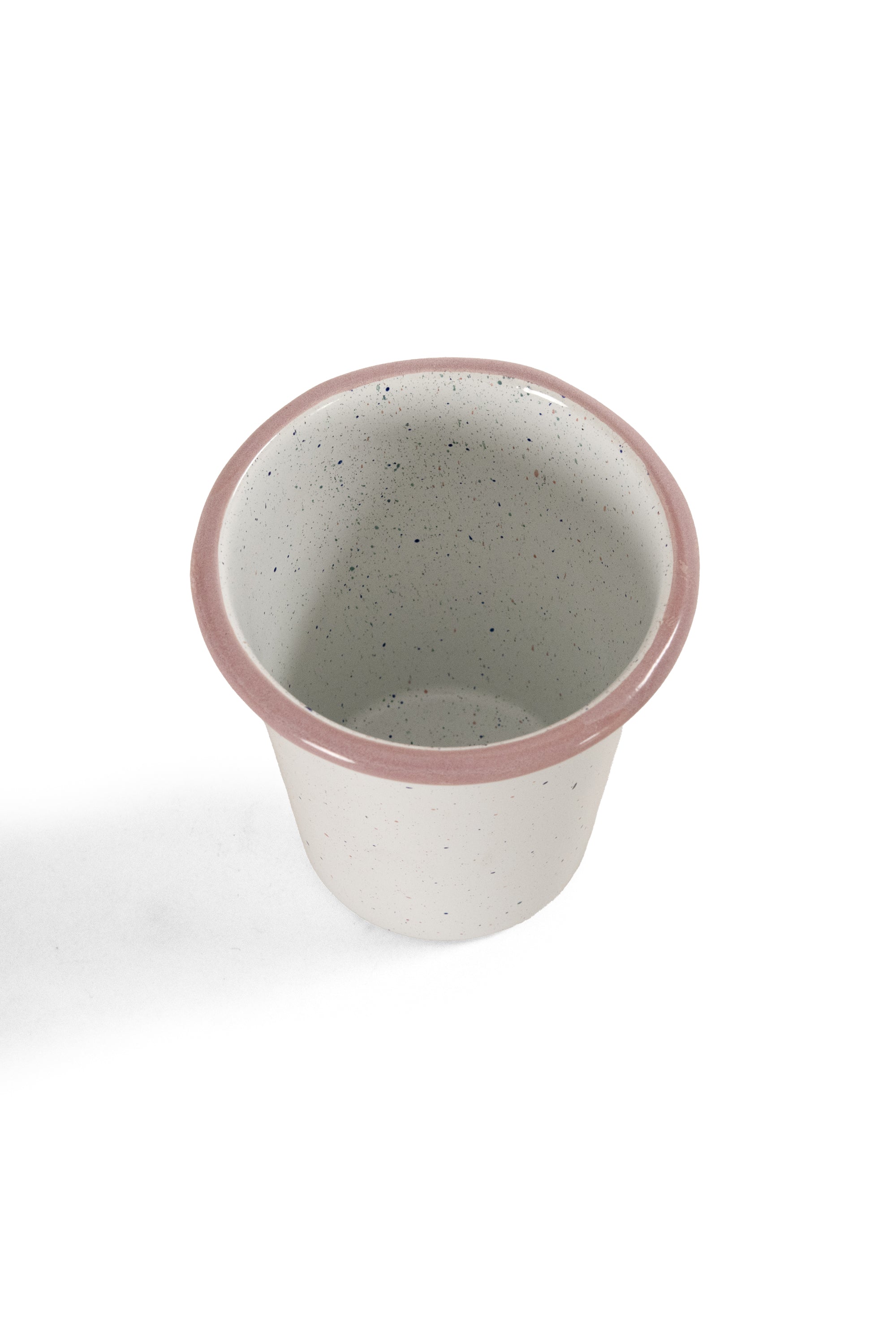 Blush Speckled Enamel Tumbler