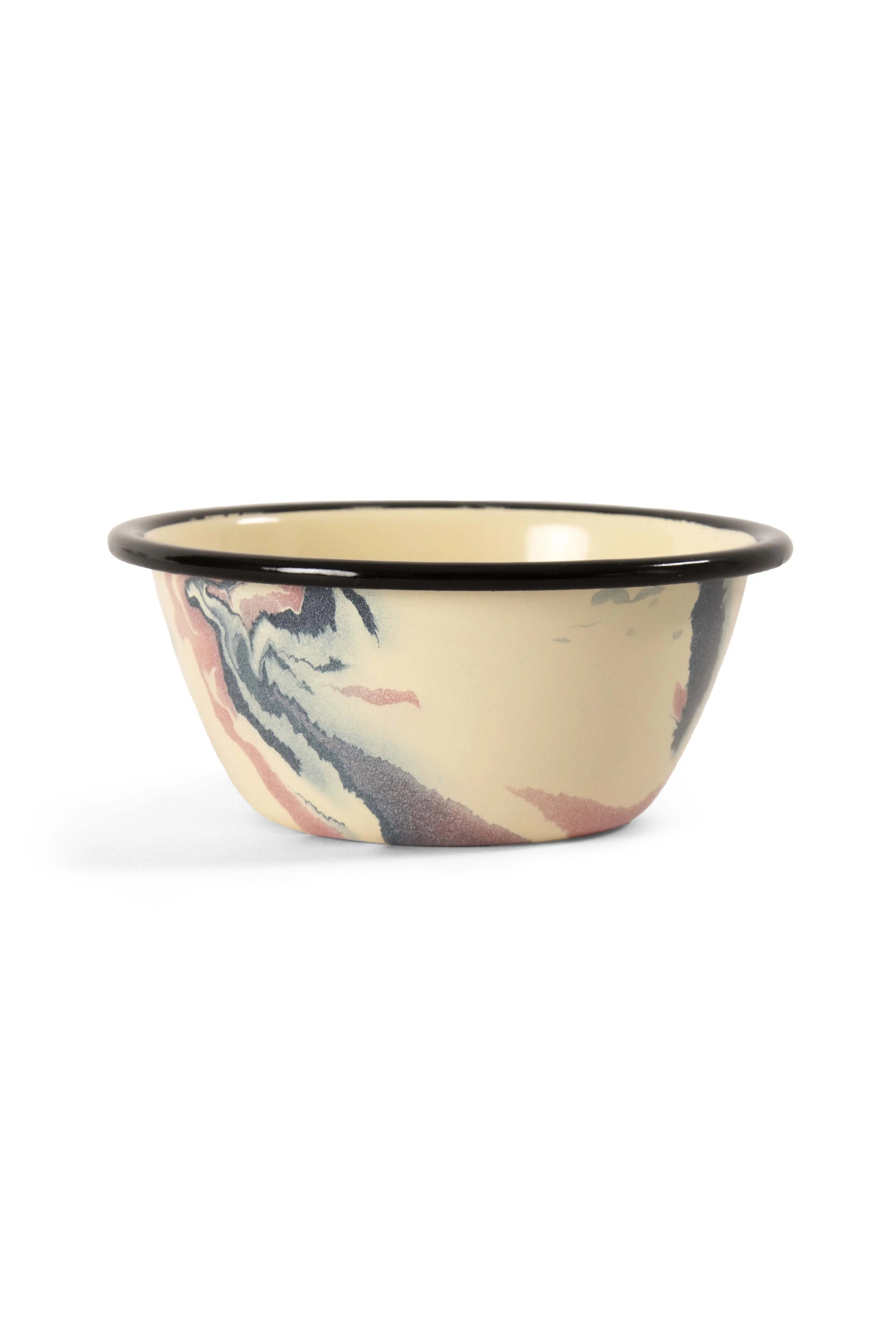 Candy Swirl Enamel Salad Bowl