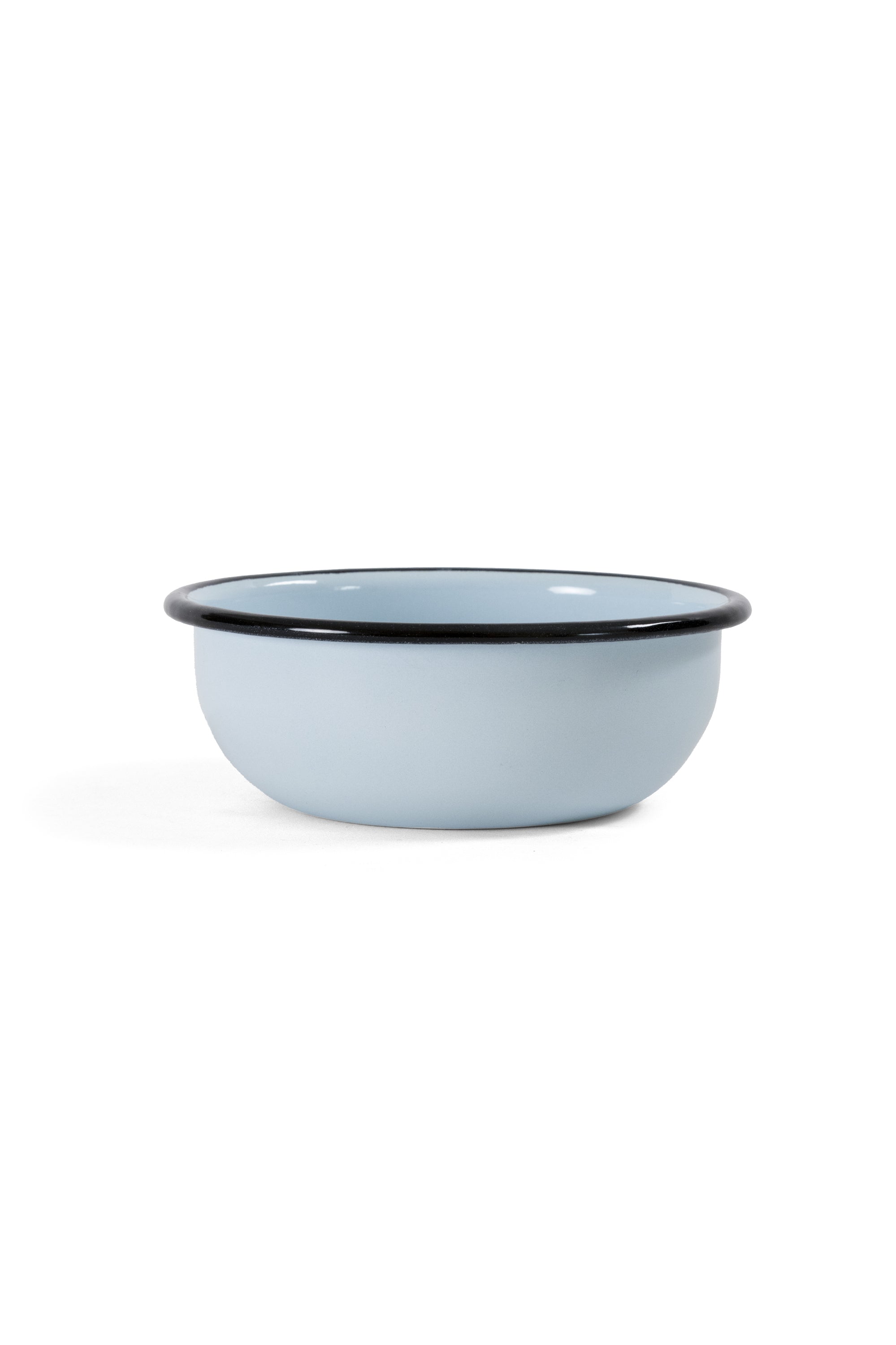 Cerulean Enamel Cereal Bowl