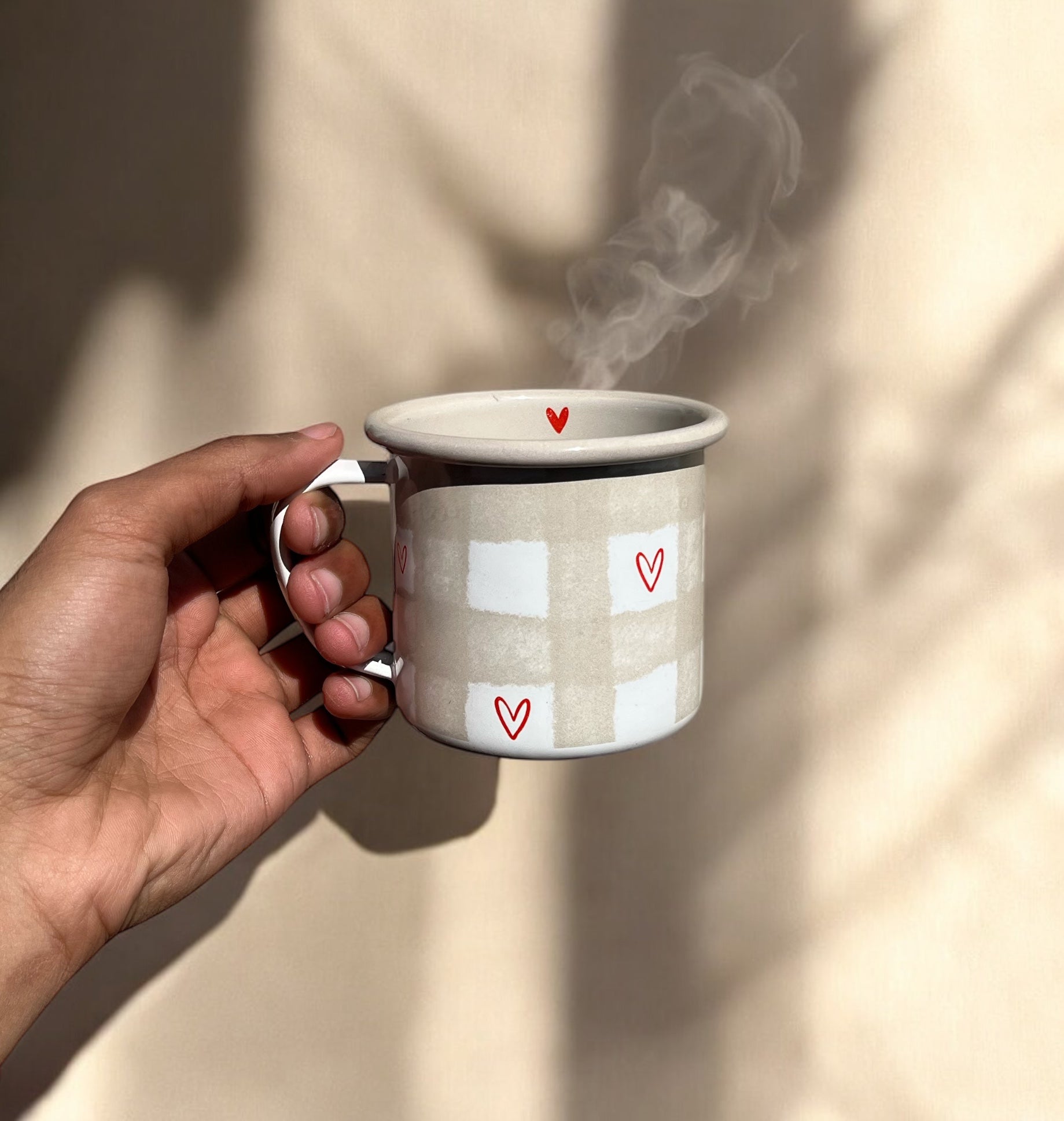 Cozy Heart Coffee Mug 350ml