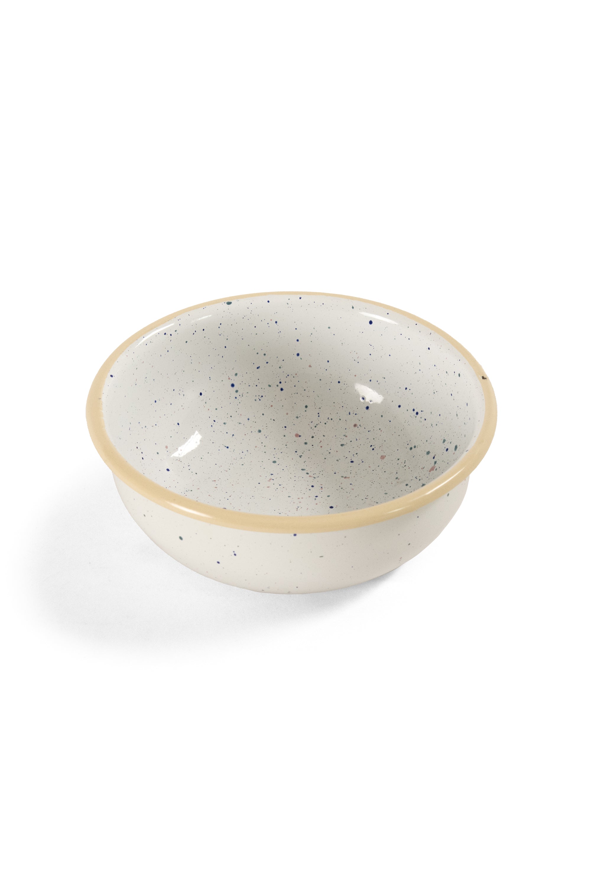 Cream Speckled Cereal Bowl