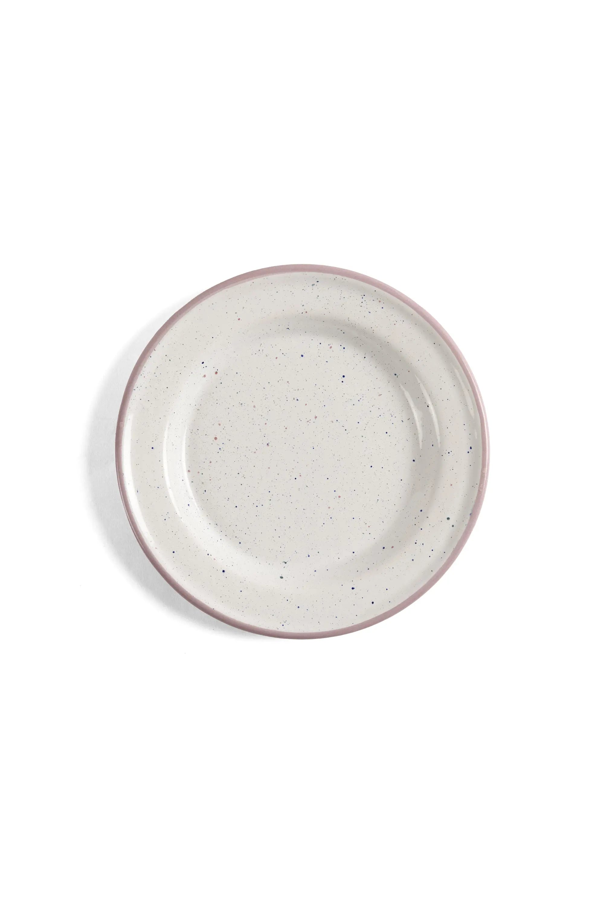 Blush Speckled Enamel Side Plate