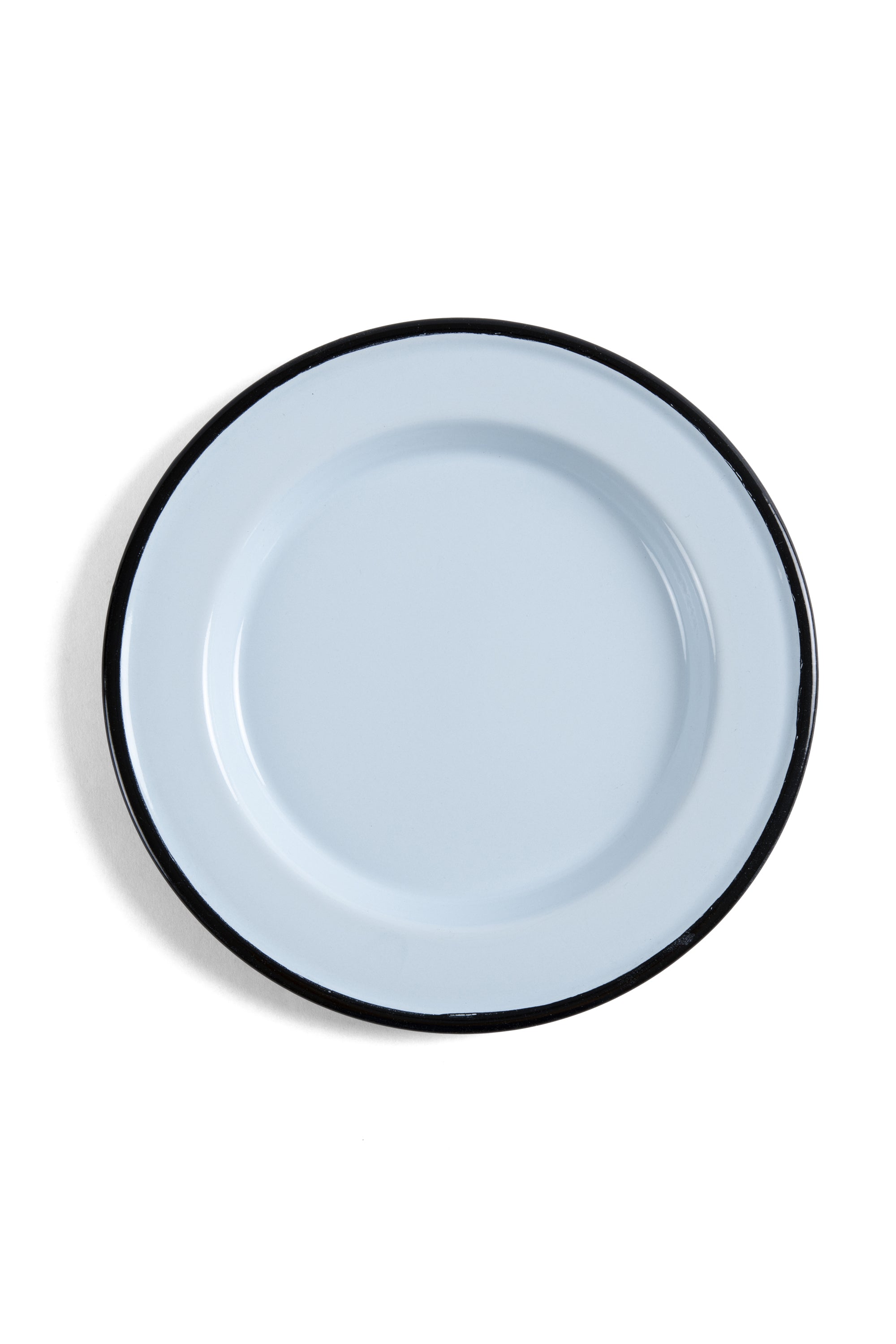 Cerulean Enamel Dinner Plate
